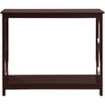 thumbnail image 5 of Pemberly Row Contemporary Console Table in Espresso Wood Finish, 5 of 7