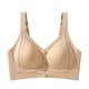 thumbnail image 5 of Brasier Tela de Mantequilla Bralette Cómodo sin Costuras para Realce, Ligero Acolchado, sin Aros, Suave, sin Tirantes Grande, 5 of 8