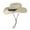 Beige, variant on LRen Women Tea Party Hats Fashionable Summer Sun Hat with Adjustable Brim and Secure Tie for Casual Outdoor Holiday Wear Khaki