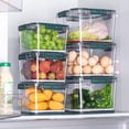 thumbnail image 2 of 3 Pcs Fridge Timer Control Storage Containers, 2 of 5