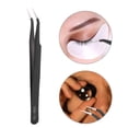 thumbnail image 4 of Multiple Choices Exquisite Workmanship Eyelash Tweezers, Meet Demand Eyelash Extension Tweezers, For Home Beauty Salon, 4 of 8