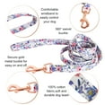 thumbnail image 3 of Dog Leash Floral Pattern with Metal buckle for Small Medium & Large Dogs, Cats 5FT, 3 of 7