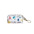 thumbnail image 3 of Cheapark Distributeur de Sacs pour Déchets d'Animaux Portable Support pour Sacs à Excréments Accessoire Compact de Marche Extérieure pour Chiens Chats Blanc, 3 of 6