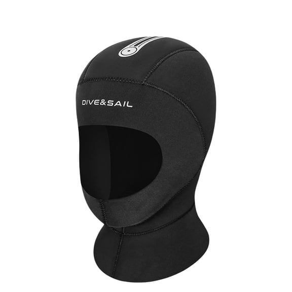 MANTENGA CALIENTE EQUIPO DE SNORKELING SCUBA Sudadera con capucha Hat Hood-a prueba de sol Invierno Nadar Surfeo de newsuit CR Super Elastic Swim Gorra para Hombre 【M】 5mm