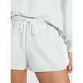 thumbnail image 4 of No Boundaries Cozy Sleepwear Shorts, Women’s and Women's Plus XXS-3X, 4 of 5