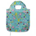 thumbnail image 1 of Birthday Party Reusable Grocery Bag, Greeting Associated Multitude Bunnies Cakes Balloons Gifts, Printed Fabric Grocery Bag Practical and Simple Everyday Use, Dark Seafoam and Multicolor, by Ambesonne, 1 of 4