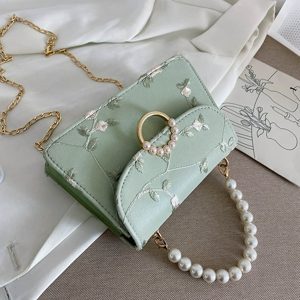 Pearl chain hotsell bag