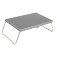 thumbnail image 1 of Yimiti Table de Tente Pliante pour Camping Randonnée Alliage d'Aluminium Portable Plage, Gris, 1 of 9