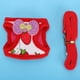 thumbnail image 4 of Conjunto de arnés con correa para animales pequeños, cómodo chaleco de tracción con correa para el pecho para conejo, hámster, conejillo de indias, 4 of 5