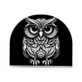 thumbnail image 2 of Dailycode 2 Pack Napkin Holder for Table Acrylic Kitchen Paper Tissue Dispenser, White Hand Drawn Owl, 2 of 9
