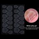 thumbnail image 2 of Guardurnaity 12 uds/24 Uds cinta para decoración de uñas manicura pegamento transparente de doble cara autoadhesivo DIY pegatinas puntas arte Arte de uñas 24 piezas, 2 of 6