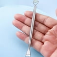 thumbnail image 5 of Stainless Steel Blackhead & Blemish Remover Set - Facial Pore Cleaning Tools, Exfoliation Kit for Dead Skin and Sebum Extraction, Oil-Free, Suitable for All Skin Types for Home and Salon Use, includes, 5 of 5