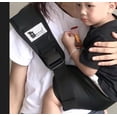 thumbnail image 4 of Multi-Function Baby Crossbody Carrier And Waist Stool, Hands-Free Sling For Fast Secure Carry, Adjustable Straps For Newborn To Toddler, Portable Compact For Travel And Daily Outings, 4 of 4