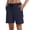 Navy, variant on IWRICH Women's Hiking Cargo Shorts Quick Dry Lightweight Summer Shorts for Women Athletic Golf Zipper Pockets Navy XL