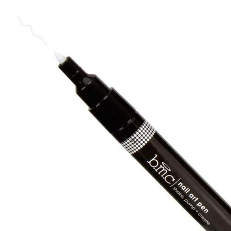 BMC 1pc Water Base DIY Manicure Pedicure Nail Art Polish Decorating Pen - WHITE