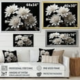 thumbnail image 4 of Designart "Still Life Of White Mums Bouquet" Mums Floater Framed Wall Art Prints, 4 of 5