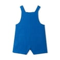 thumbnail image 3 of Baby Boys Overalls, Blue, 6-9 Months, 3 of 3