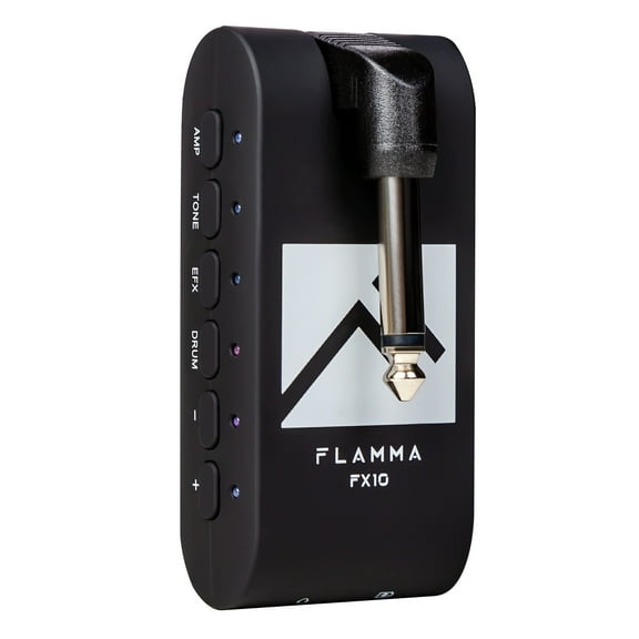 FLAMMA Guitar Headphone Amp Portable with Built-in Effects Amplifier Models Drum Grooves Support Bluetooth USB Audio Recording and PlaybacK
