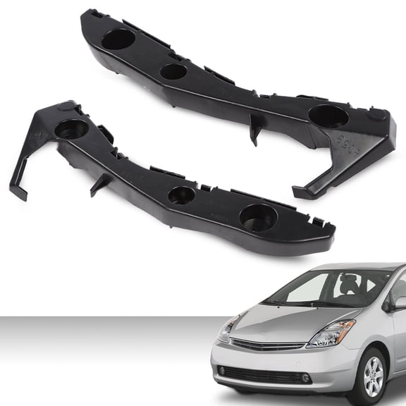 PIT66 Bumper Bracket Fit For 04-09 Toyota Prius Front Left&Right Side Lower 5211547010, 5211647010, TO1043109, TO1042109