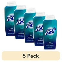 (5 pack) Zest Aqua Aguamarina Body Wash And Gel Deducha - 18 Oz