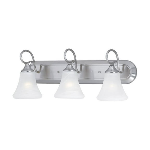 SL744363-Thomas Lighting-Elipse - Three Light Wall Sconce  Painted Bronze Finish with Swirl