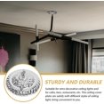 thumbnail image 5 of Chandelier Hook Retro Light Canopy Ceiling Light Holder Plate Modern Pendant Light Canopy Ceiling Hook Plate Light, 5 of 5