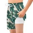 thumbnail image 4 of joogoo Tropical Leaves Green Boys Swim Trunks Beach Swimsuit Shorts Boxer 9-11Y, 4 of 8