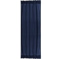 thumbnail image 5 of PiccoCasa Blackout Curtains Rod Sliding Door Drapes Rod Pocket, Navy Blue W25" x L72", 5 of 6