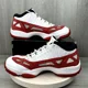 thumbnail image 2 of Ni - ke Ni - ke Air Jordan 11 Retro Low IE Gym Red White Mens 9.5 919712-101 Sneakers, 2 of 5