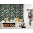 thumbnail image 6 of AS Creation Zetta Blue Floral Riot Wallpaper, 6 of 10