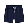 thumbnail image 3 of Pdbokew Mens Swim Trunks Quick Dry Swim Shorts with Lining Beach Shorts With Zipper Pockets Navy -32, 3 of 7