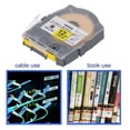 thumbnail image 3 of Label Maker Tape Replacement, Touch Label Maker Tape, PET Abrasion Resistant Label Tape, Clear Printing Book Label Tape for LM 550A 12mm 16m, 3 of 7