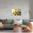 thumbnail image 5 of ZHONGYUTONG Peacock Canvas Wall Art Peacock Pictures Wall Decor Elegant Animals Painting Print Modern Artwork for Living Room Decor Framed (12.00" x 18.00"), 5 of 5