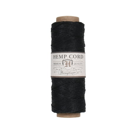 UPC: 0091037029294 | Hemptique Hemp Cord Spool  10 lb.  Black