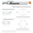thumbnail image 3 of Classic Accessories Storigami Water-Resistant 108 Inch Easy Fold Rectangle/Oval Table & Chairs Cover, Monument Grey, 3 of 22