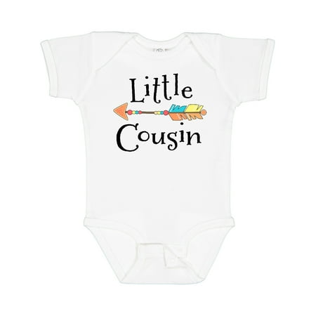

Inktastic Little Cousin-arrow Gift Baby Boy or Baby Girl Bodysuit