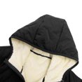 thumbnail image 7 of Yongwang Men's Fleece Hooded Vest Zip Up Sleeveless Vest Casual Winter Warm Jacket Outerwear, 7 of 7