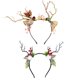 thumbnail image 1 of Diademas de astas de reno para fiestas de Navidad, Pascua y Halloween diademas de astas, 1 of 5