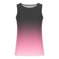 thumbnail image 4 of Xysaqa Men's Gym Workout Sports Tank Tops, Fashion Gradient Sleeveless Tee Summer Casual Big & Tall Shirts for Men S-4XL, 4 of 4