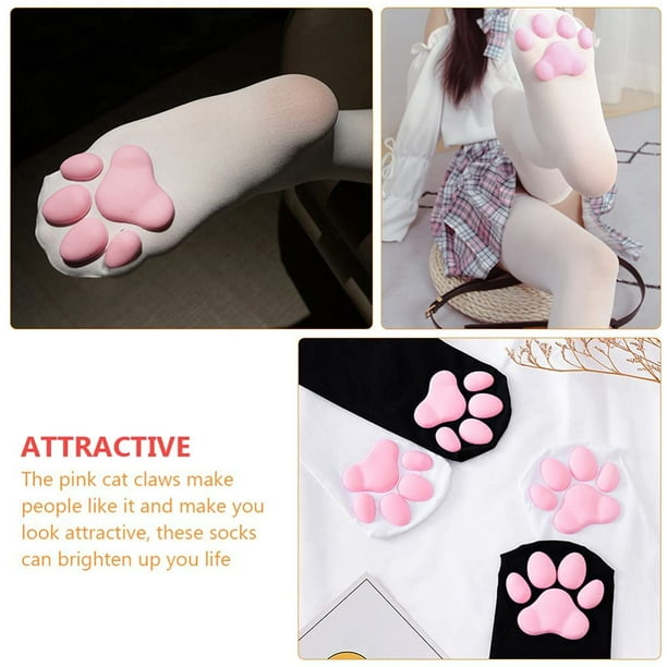 Squishy Cat Paw Pad Stockings