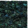 thumbnail image 5 of SAFAVIEH Rio Cassandra Confetti Polyester Shag Area Rug, Green/Multi, 4' x 6', 5 of 7