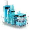 thumbnail image 1 of StorageBud 1 Paquet Bac Organisateur de Rangement en Plastique Transparent avec Poignées, 1 of 6