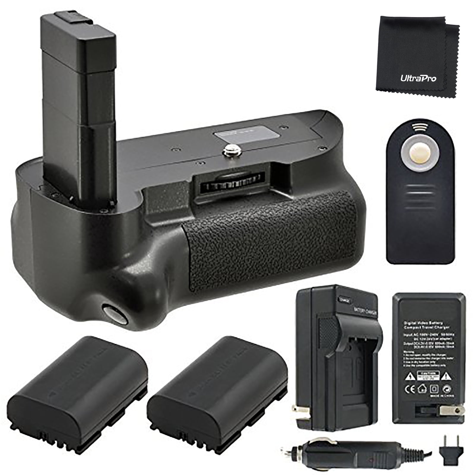 UltraPro Accessory Bundle Battery Grip Bundle F/Nikon D5600 Includes Vertical Battery Grip 