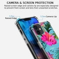 thumbnail image 3 of Water Flower Case for iPhone 11,Aesthetic Colourful Floral Pattern Soft TPU Bumper Case Cover, 3 of 5