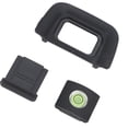 thumbnail image 1 of Camera Eyecup, Viewfinder Eyecup Easy To Install Foldable with Spirit Level for D5100, 1 of 7