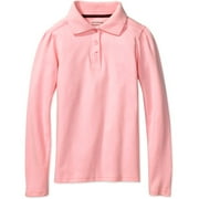 Juniors' School Uniform Long-Sleeve Polo Shirt