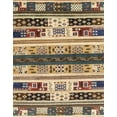 thumbnail image 1 of Ahgly Company Machine Washable Indoor Rectangle Abstract Dark Brown Area Rugs, 8' x 12', 1 of 7