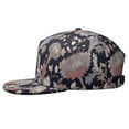 thumbnail image 3 of Elegant Fantasy Snapback Hat, Adjustable Flat Brim Cap with Mandala Inspired Paisley, Classic Style, 3 of 7