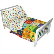 Crayola - Toddler Bedding 4-Piece Set, ABC