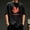 New-Black, variant on PNTUTB Tops for Men Short-Sleeve T-Shirt Stylish Trendy Versatile Printed Casual Loose Comfortable Breathable Crew-Neck T-Shirts